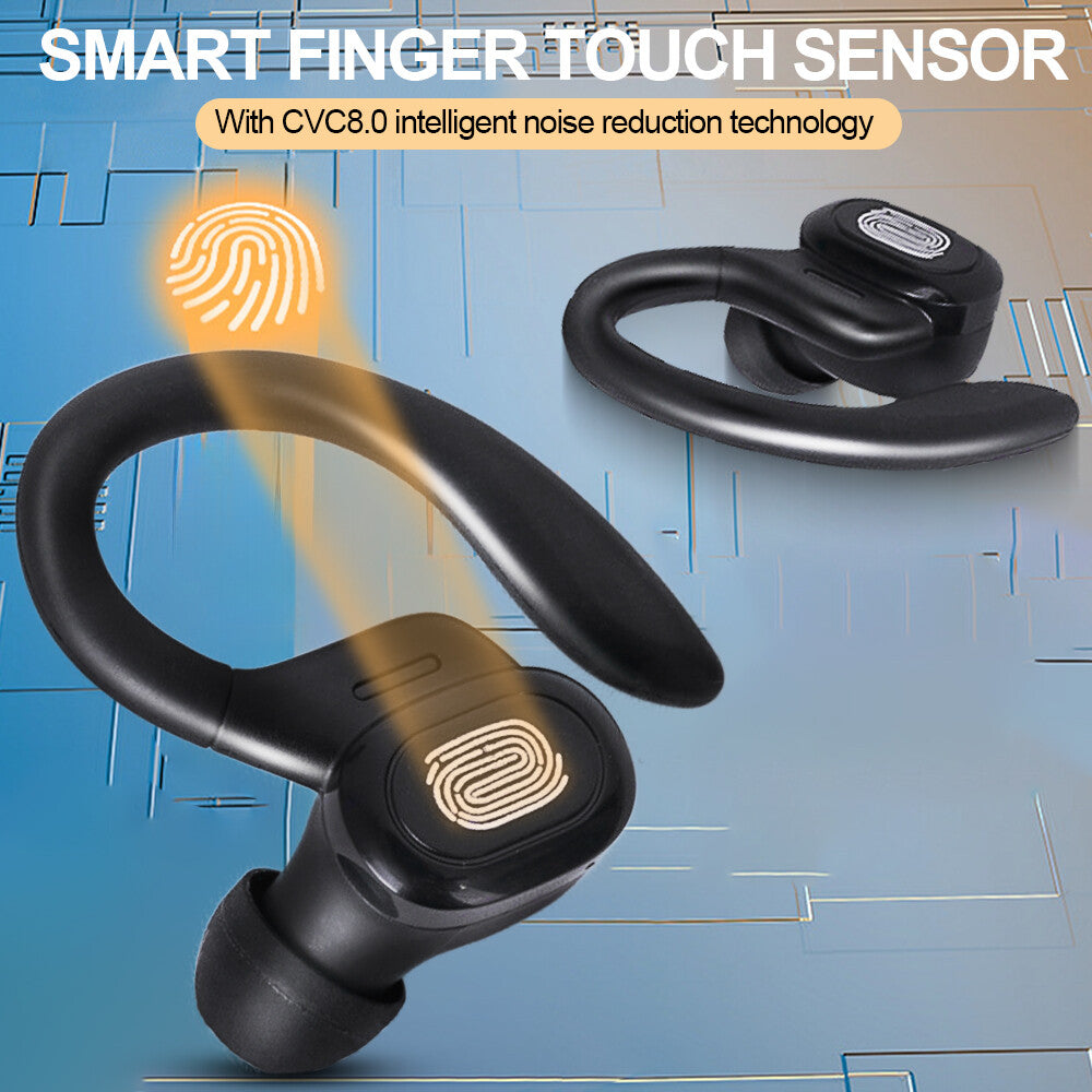 Wireless Sports Earbuds – Secure Fit & Deep Bass