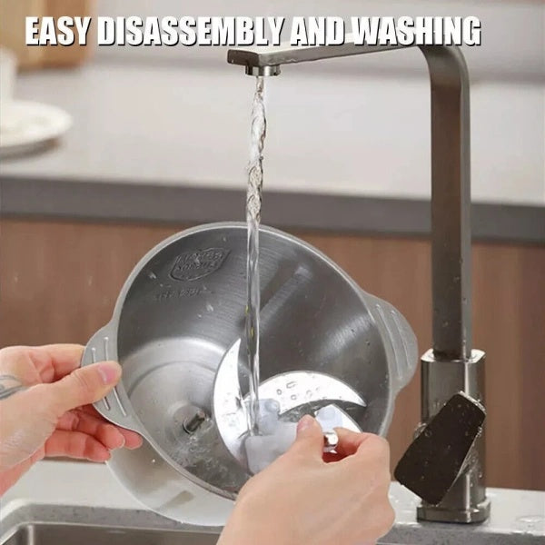 3L Electric Meat Grinder Mincer Mixer Home Blender Mini Food Chopper Processor