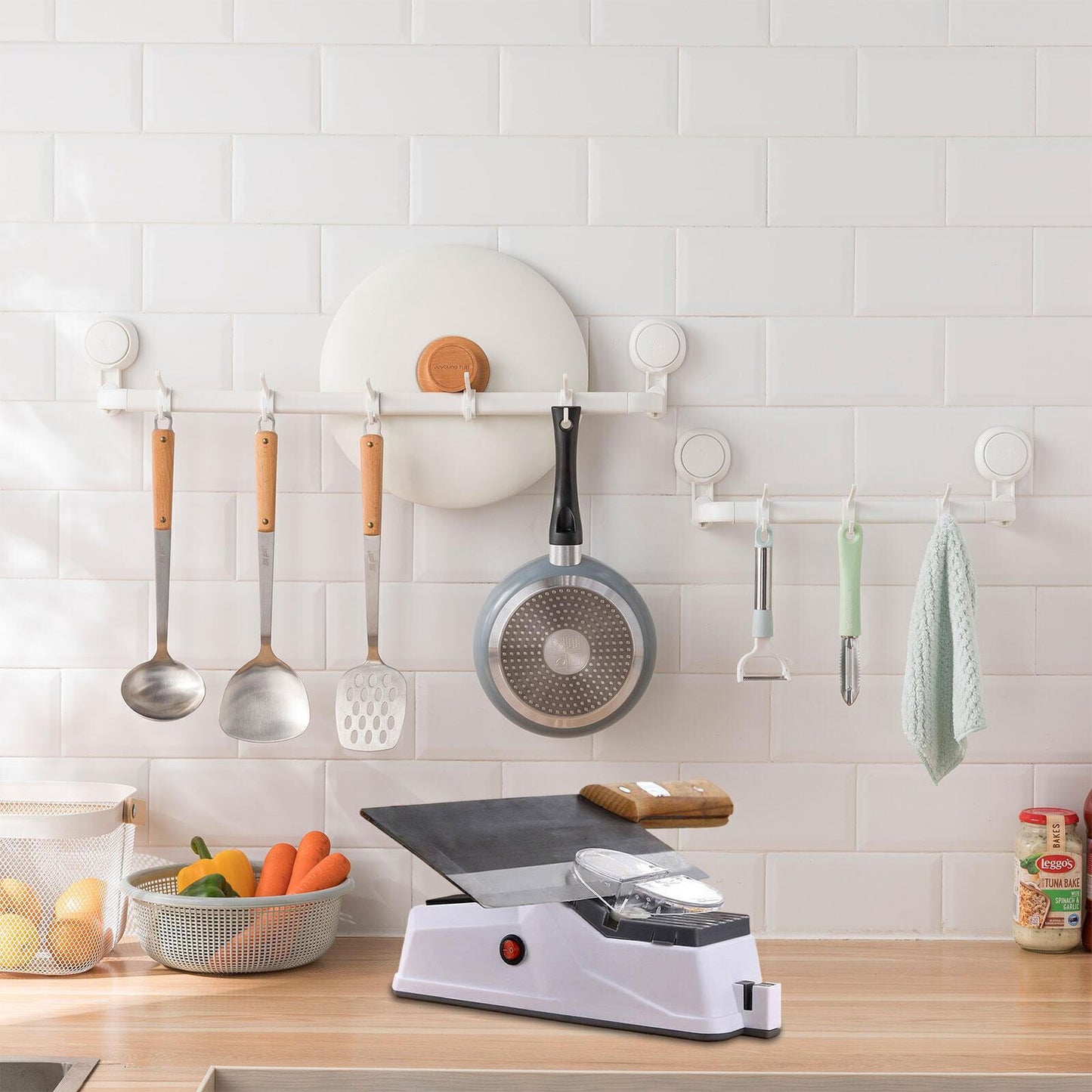 2 In1 Electric Knife Sharpener And Scissor Sharpeners Family Kitchen Home Tool