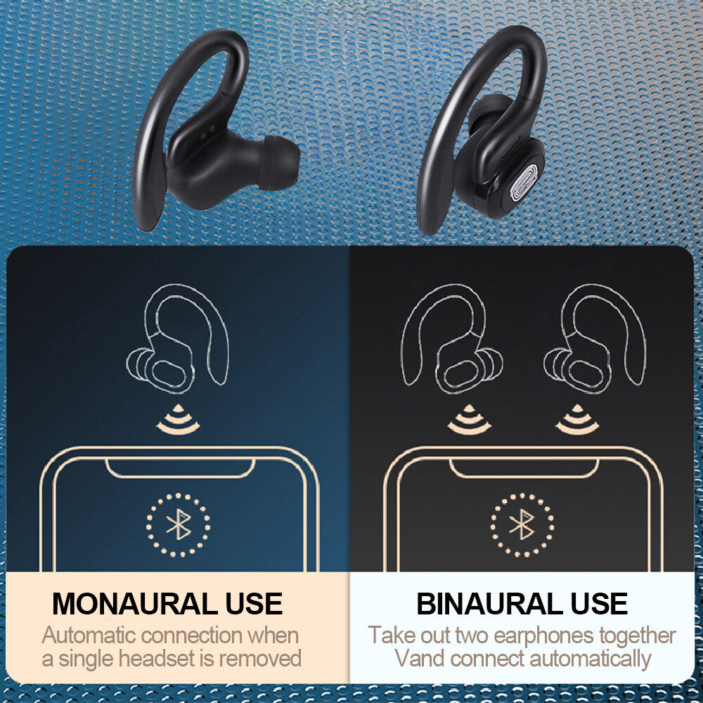 Wireless Sports Earbuds – Secure Fit & Deep Bass