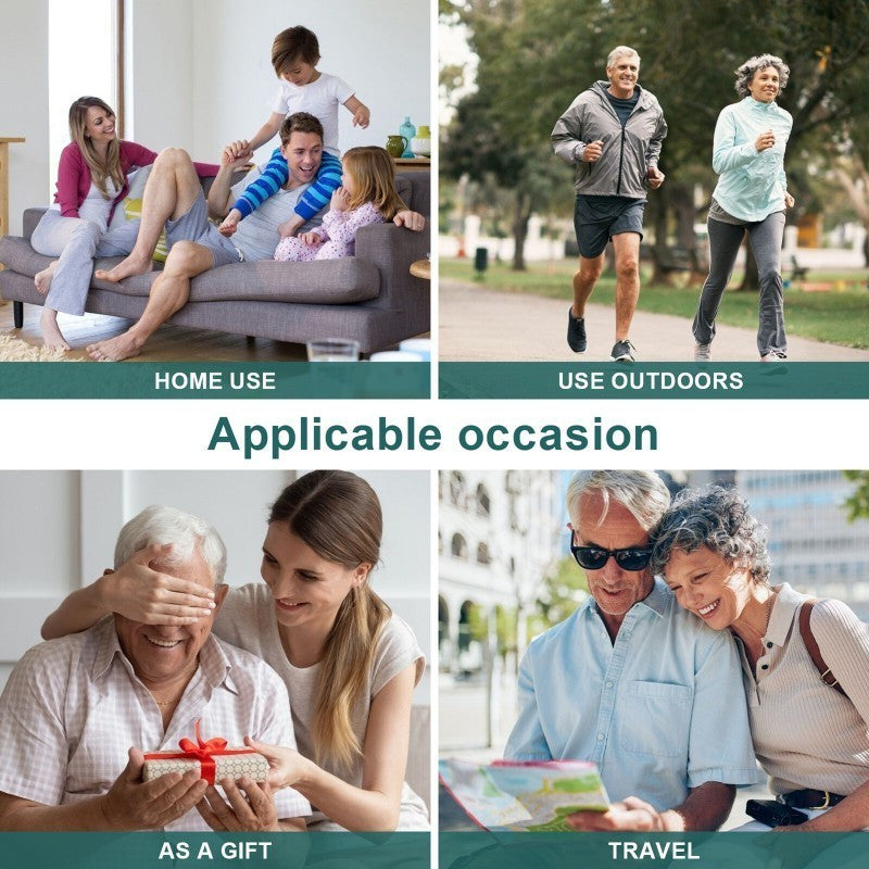 Multifunctional Home Blood Pressure Monitor With Cuff, Records 99 Measurements And Tracks Heart Rate