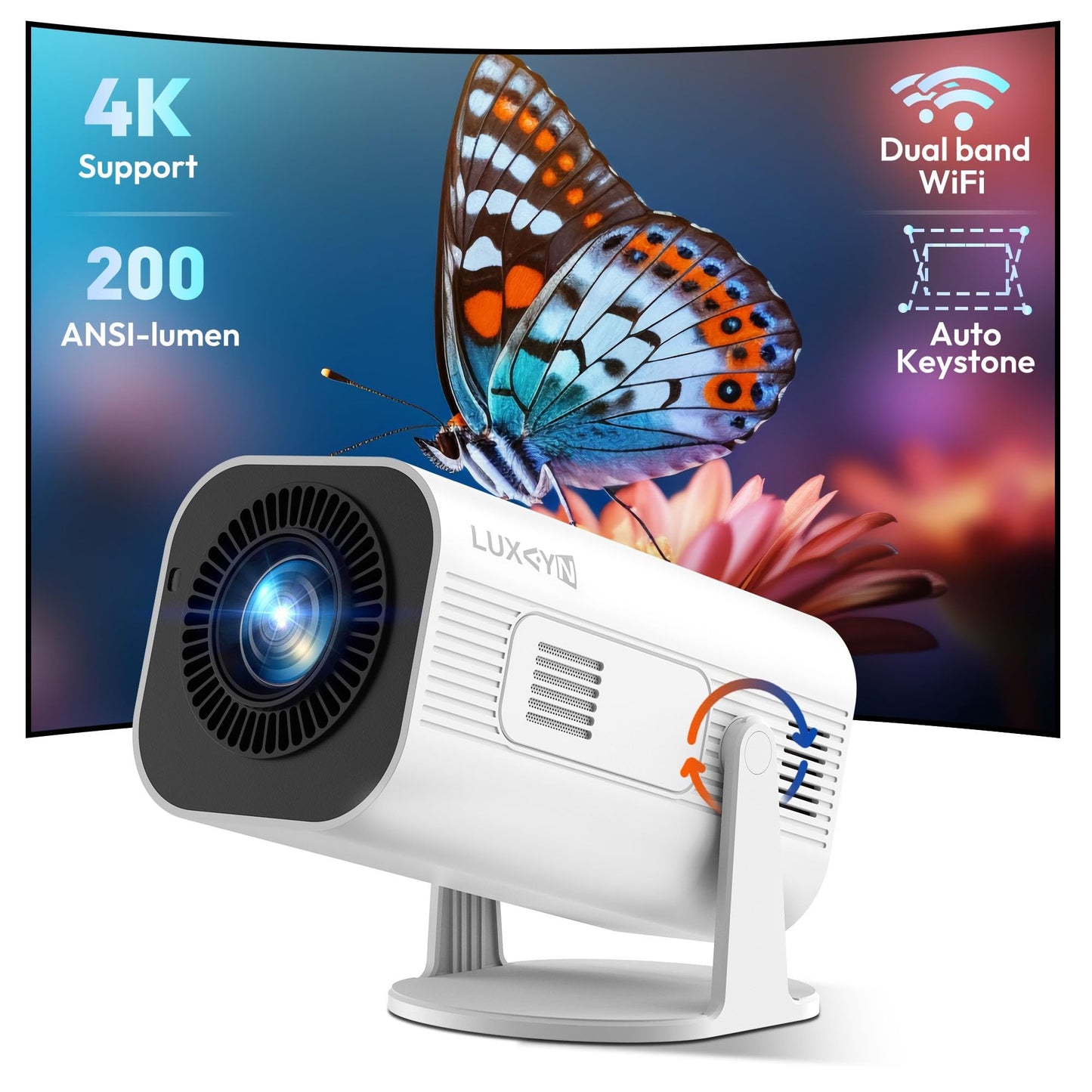 Portable Projector P330 – Home Cinema Anywhere