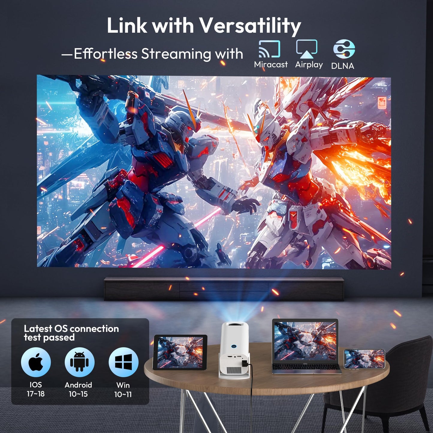 Portable Projector P330 – Home Cinema Anywhere